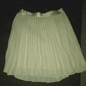 White Skirt- Express- Worn once